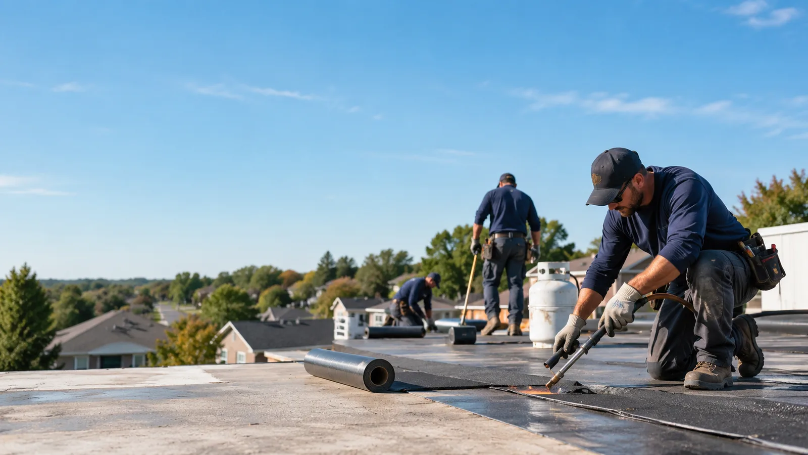 Flat Roof Leak Repair providers in De Queen, AR